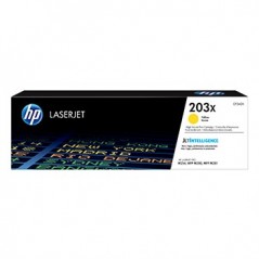 Toner p/HP 203X Pro M254/MFP M280 Alta Cap Amarelo