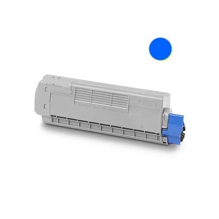 Toner p/Oki C610 6k Azul / Tinteiros Toners e Fitas / Toners