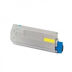 Toner p/Oki C801/C821 7,3k Amarelo / Tinteiros Toners e Fita