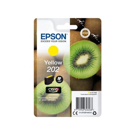 Tinteiro Expression Premium XP6000 Nº202 Amarelo