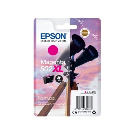 Tinteiro Expression Home XP5100 Nº502XL Magenta