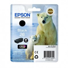 Tinteiro Epson XP600/XP700 Claria Premium nº26 Preto