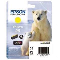 Tinteiro Epson XP600/XP700 Claria Premium nº26 Amarelo