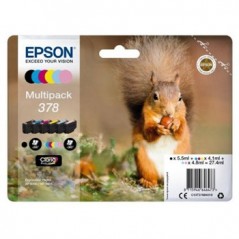 Tinteiro Expression Photo XP8000 Nº378 Multi-Pack 6 Cores