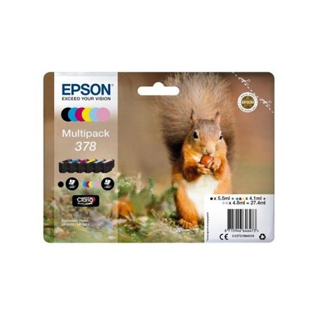 Tinteiro Expression Photo XP8000 Nº378 Multi-Pack 6 Cores