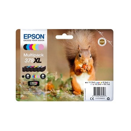 Tinteiro Expression Photo XP8000 Nº378XL Multi-Pack 6 Cores
