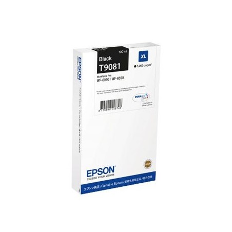 Tinteiro Epson WF6090/WF6590 XL Preto