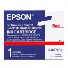 Tinteiro Epson p/ Impressora Pos TM-J7100 Vermelho+Oferta TN