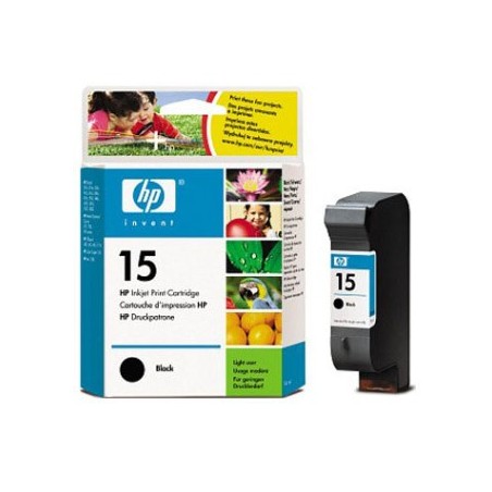 Tinteiro HP DeskJet 810C/816C (C6615D) Nº15 Preto