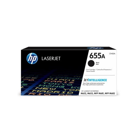 Toner Laserjet 655A Enterprise M652/M681 Preto