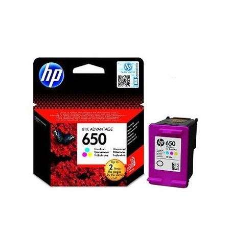 Tinteiro HP Deskjet 1515/2515/2645 Nº650 Cor