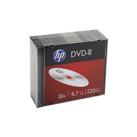 DVD-R HP 4.7GB 16X Slim Case 10
