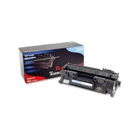 Toner IBM p/HP Laserjet 80A Pro 400/M401 (CF280A) Preto