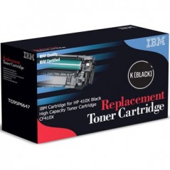 Toner IBM p/HP Laserjet 410X Pro M470 (CF410X)Alta Cap Preto