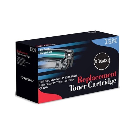 Toner IBM p/HP Laserjet 410X Pro M470 (CF410X)Alta Cap Preto