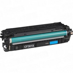 Toner IBM p/HP Laserjet 508X M553 (CF361X) Alta Cap Azul