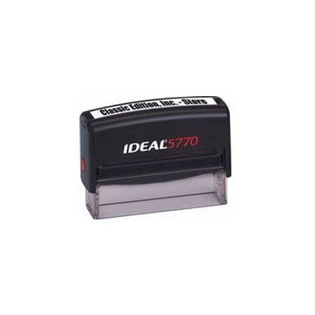 Carimbo 70x10mm Autotintavel Ideal Mod 5770 / Escritorio e P