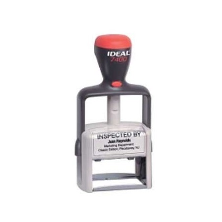 Carimbo 57x28mm Autotintavel Ideal Mod 7400 / Escritorio e P