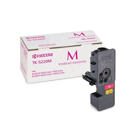 Toner Ecosys M5521/P5021 (TK5220M) Magenta / Tinteiros Toner