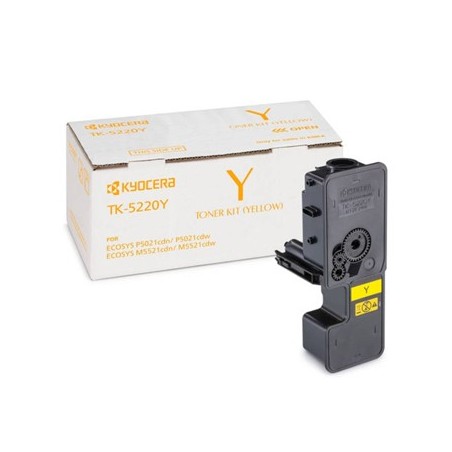 Toner Ecosys M5521/P5021 (TK5220Y) Amarelo / Tinteiros Toner