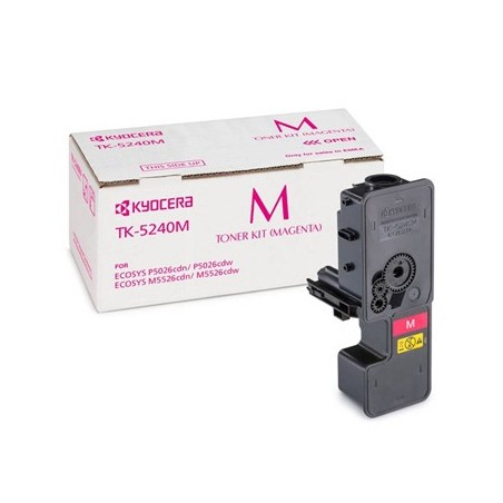 Toner Ecosys M5526/P5026 (TK5240M) Magenta / Tinteiros Toner