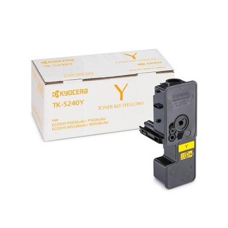Toner Ecosys M5526/P5026 (TK5240Y) Amarelo / Tinteiros Toner