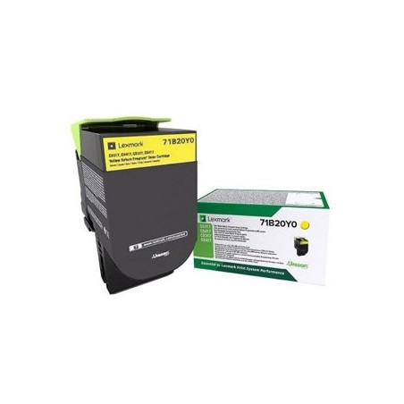 Toner Amarelo c/Programa Retorno CS317/CX317/CS417/CX417 / T