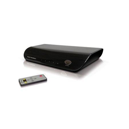 Comutador HDMI 4 portas com comando / Luz Som e Imagem / Vid