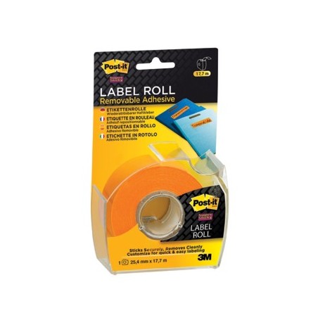 12un Etiqueta adesiva em rolo Post-it Super Sticky Laranja /
