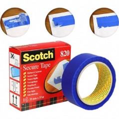 Fita em Rolo Azul Sigilo 820 33mmX35mts