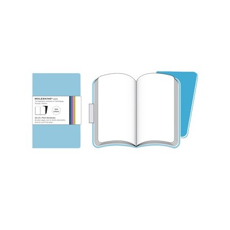 Volant XS Liso Moleskine Azul Claro Pack 2un / Papeis e Tran