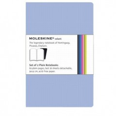Volant de Bolso Liso Moleskine Azul Claro Pack 2un / Papeis