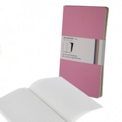 Volant XL Liso Moleskine Rosa Pack 2un / Papeis e Transforma