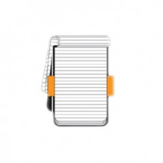 Reporter de Bolso Pautado Moleskine Classico / Papeis e Tran