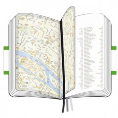 Bloco Notas com Mapa Cidade de Lisboa Moleskine Classico / P