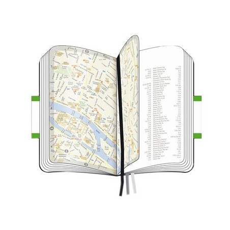 Bloco Notas com Mapa Cidade de Lisboa Moleskine Classico / P