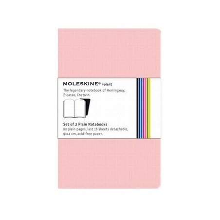 Volant Liso Moleskine Rosa Pack 2un / Papeis e Transformados