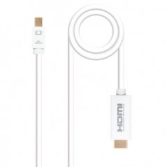 Cabo Mini Displayport Macho / HDMI Macho 2m