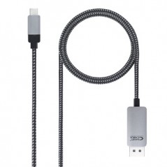 Cabo DisplayPort Macho / USB-C Macho 1,8m
