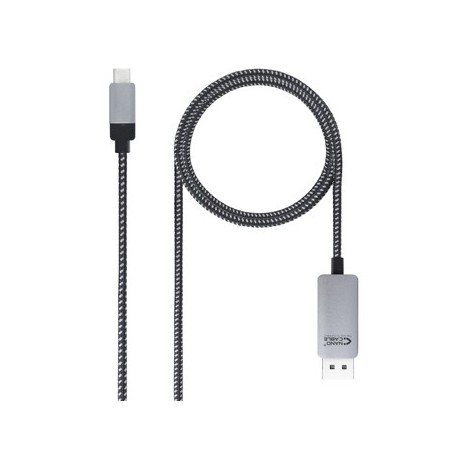 Cabo DisplayPort Macho / USB-C Macho 1,8m