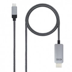 Cabo HDMI Macho / USB-C Macho 3m
