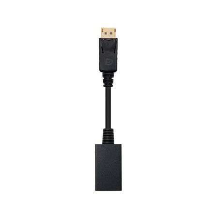 Adaptador DisplayPort Macho / HDMI Fêmea 15cm