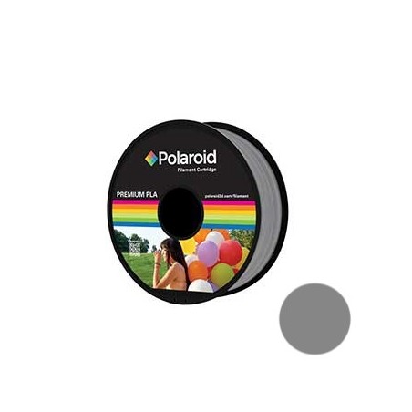 Filamento Polaroid Universal PLA 1.75mm 1Kg Prata
