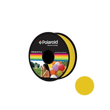 Filamento Polaroid Universal PLA 1.75mm 1Kg AmareloTransp.