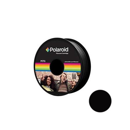 Filamento Polaroid Universal PETG 1.75mm 1Kg Preto