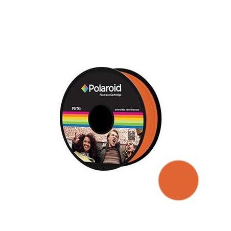 Filamento Polaroid Universal PETG 1.75mm 1Kg Laranja
