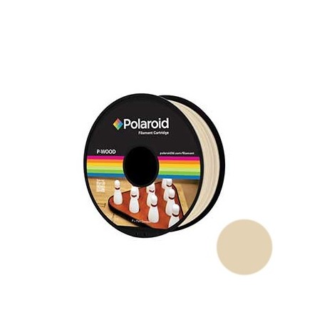 Filamento Polaroid Universal P-WOOD 1.75mm 500g Natural