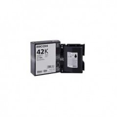 Tinteiro Gel Jet Ricoh SG-K3100 Type GC-42BK Preto Alta Cap