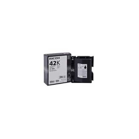 Tinteiro Gel Jet Ricoh SG-K3100 Type GC-42BK Preto Alta Cap