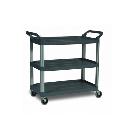 Carro Servico X-Tra 103x51x96cm 3 Niveis Preto / Manutencao